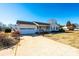 Front view of a ranch home with a paved driveway at 748 Skinner Rd, Shelby, NC 28152