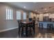Bright breakfast nook with table and chairs near kitchen at 867 Pecan Tree Ln, Fort Mill, SC 29715