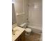 Clean bathroom with tub shower combo at 10006 White Cascade Dr, Charlotte, NC 28269