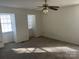 Spacious bedroom with ceiling fan and carpet at 10006 White Cascade Dr, Charlotte, NC 28269