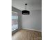 Bedroom with hardwood floors, light gray walls, and a black light fixture at 11041 Cedar View Rd, Charlotte, NC 28226