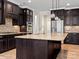 Modern kitchen with stainless steel appliances and granite countertops at 11052 Preservation Park Dr, Charlotte, NC 28214