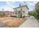 Charming two-story home with a welcoming front porch and cheerful blue shutters at 132 N Confederate Ave, Rock Hill, SC 29730