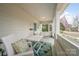 Inviting front porch features a swing, table, and chairs for relaxing outdoors at 132 N Confederate Ave, Rock Hill, SC 29730