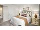 Cozy bedroom with a comfortable bed and stylish nightstands at 301 Brinkley Dr # Lot 103, Kings Mountain, NC 28086