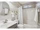 Clean bathroom with tile flooring and bathtub at 3013 Salmon River Dr, Monroe, NC 28110