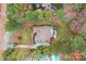 House with a large backyard and pool, surrounded by trees at 302 Mccrary Rd, Mooresville, NC 28117