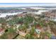 House on lakefront property with a pool and private backyard at 302 Mccrary Rd, Mooresville, NC 28117