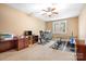 Home gym with exercise equipment and a desk at 302 Mccrary Rd, Mooresville, NC 28117