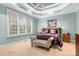 Large main bedroom with a king-size bed and tranquil decor at 302 Mccrary Rd, Mooresville, NC 28117