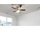 Spacious bedroom with ceiling fan and large windows at 307 Brinkley Dr, Kings Mountain, NC 28086
