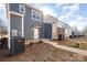 Townhouse exterior showcasing a patio and landscaping at 336 D Lincoln St, Concord, NC 28025