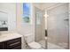 Clean bathroom with a large shower and modern vanity at 0000 Crown Ter, Hickory, NC 28601