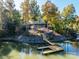 Luxury waterfront home with private dock and stunning lake views at 115 Cloverhill Rd, Mooresville, NC 28117