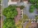 Aerial view of the property and surrounding area at 1208 Piedmont St, Charlotte, NC 28204