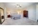 Bright bedroom with a king-size bed and large dresser at 14818 Long Iron Dr, Huntersville, NC 28078