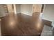 Hardwood floors in the living room at 1601 Lyndale Pl, Charlotte, NC 28210