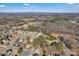 Aerial view of a residential neighborhood showcasing houses and landscape at 305 Goldfinch Ct, Shelby, NC 28150