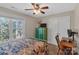 Bedroom with a workspace and wooded views at 305 Goldfinch Ct, Shelby, NC 28150