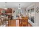 Bright kitchen with an island and breakfast nook at 305 Goldfinch Ct, Shelby, NC 28150