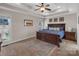 Large main bedroom with dark wood furniture at 305 Goldfinch Ct, Shelby, NC 28150