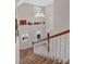 Elegant staircase leading to upper level at 305 Goldfinch Ct, Shelby, NC 28150