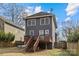 House exterior with deck and stairs at 3319 Holt St, Charlotte, NC 28205