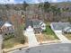 Two-story house with attached garage and front yard, seen from above at 3812 Leela Palace Way, Fort Mill, SC 29708