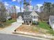 Two-story house with attached garage and front yard, seen from above at 3812 Leela Palace Way, Fort Mill, SC 29708