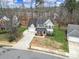 Two-story house with attached garage and front yard, seen from above at 3812 Leela Palace Way, Fort Mill, SC 29708