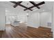 Dining room with hardwood floors and a decorative ceiling at 5605 Miami Ln, Concord, NC 28025