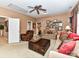 Spacious bonus room with a sitting area and plenty of light at 585 Ambergate Nw Pl, Concord, NC 28027