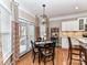 Cozy breakfast nook with table and chairs near kitchen at 585 Ambergate Nw Pl, Concord, NC 28027