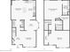 Floor plan showing layout of rooms and dimensions at 6033 Creft Cir, Indian Trail, NC 28079