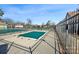 Community pool with safety cover in place at 6033 Creft Cir, Indian Trail, NC 28079