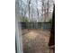 Small fenced-in patio area with a concrete slab at 6126 Bent Tree Ct, Charlotte, NC 28212