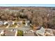 Aerial view of house and surrounding neighborhood at 7845 Kuck Rd, Mint Hill, NC 28227