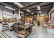A large workshop with many different tools and machines for the avid woodworker at 8024 Carolina Lakes Way, Fort Mill, SC 29707