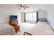 Bright bedroom with two twin beds and large windows at 9009 Powder Works Dr, Huntersville, NC 28078