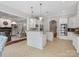 Spacious kitchen featuring granite countertops and white cabinets at 9117 Monarchos Ct, Waxhaw, NC 28173