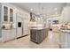 Gourmet kitchen featuring island, custom cabinetry, and high-end appliances at 1101 Churchill Downs Dr, Waxhaw, NC 28173