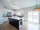 Modern kitchen with stainless steel appliances and marble island at 1120 Spicewood Pines Rd, Fort Mill, SC 29708