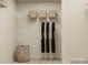 Well-organized closet with hanging rods and shelving at 13131 Hampton Bay Ln, Charlotte, NC 28262