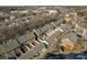 Aerial view of multiple townhouses and neighborhood at 135 Singleton Rd, Mooresville, NC 28117