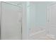 Bathroom features a glass shower stall and a soaking tub at 135 Singleton Rd, Mooresville, NC 28117