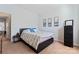 Bedroom with double bed and dresser at 135 Singleton Rd, Mooresville, NC 28117