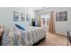 Bedroom with double bed and window at 135 Singleton Rd, Mooresville, NC 28117