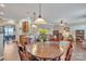 Open-concept dining area with hardwood floors and seamless flow to the living spaces at 153 Snead Rd # 72, Fort Mill, SC 29715