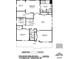 Detailed second floor plan showcasing room dimensions, layout, and total heated living area at 172 Longleaf Dr, Mooresville, NC 28117