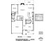 Detailed first floor plan showcasing room dimensions, layout, and total heated living area at 172 Longleaf Dr, Mooresville, NC 28117